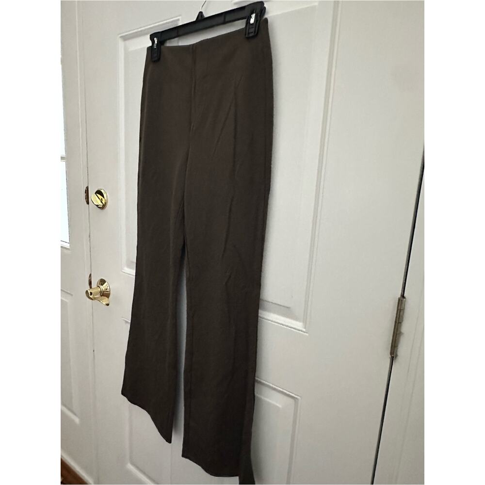 Halara Flex™ High Waisted Back Side Pocket Slight Flare Work Pants size S - Picture 7 of 11